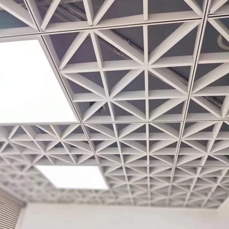 Aluminum open cell grid ceiling3